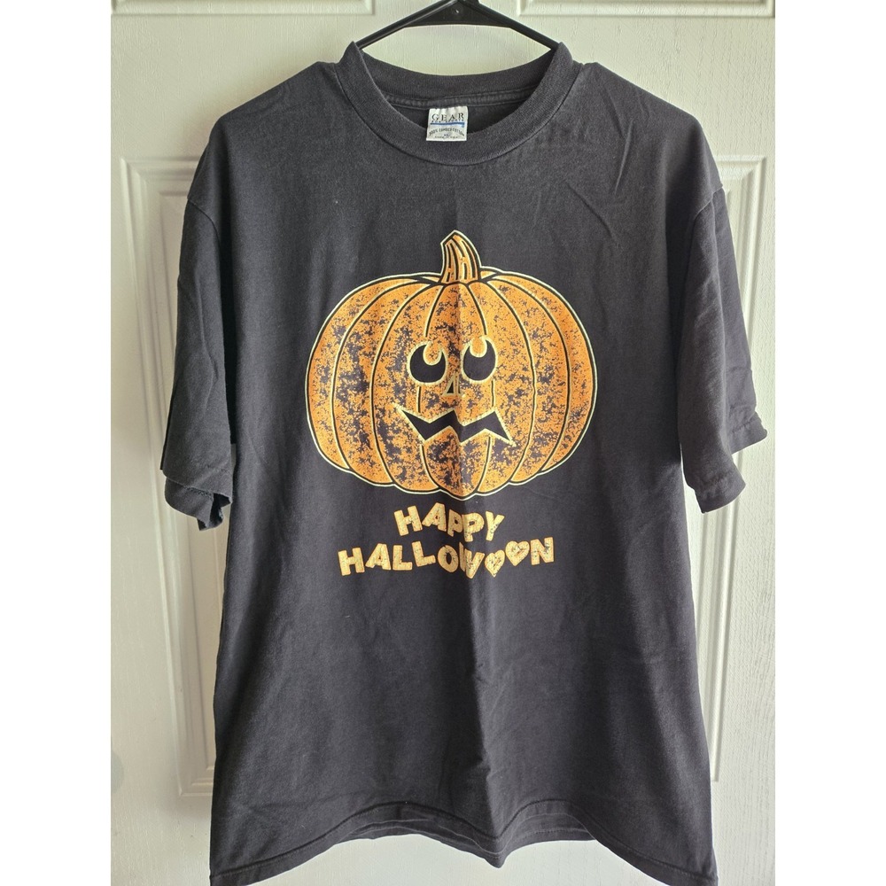 Gears for Sports Vintage Halloween Tshirt Size Xl Made In USA
